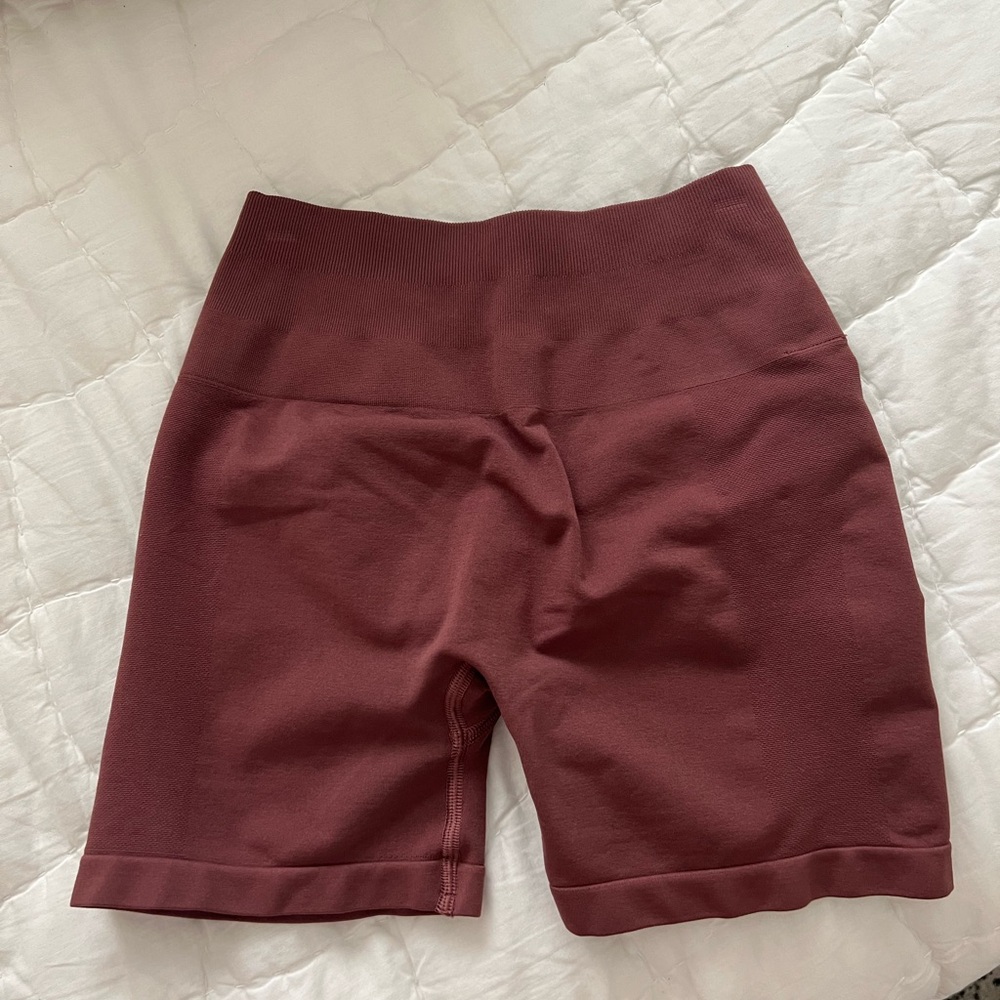 Alphalete Women's Maroon Athletic Shorts